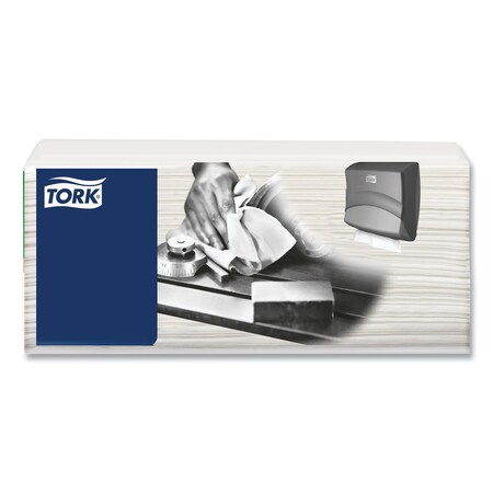 Tork Heavy-Duty Cleaning Cloth, 14 x 16.34, White, 420PK 530182